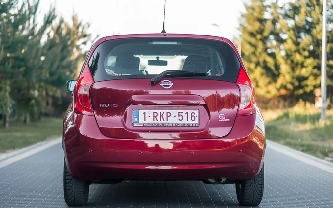 Nissan Note cena 36999 przebieg: 110987, rok produkcji 2016 z Rejowiec Fabryczny małe 781